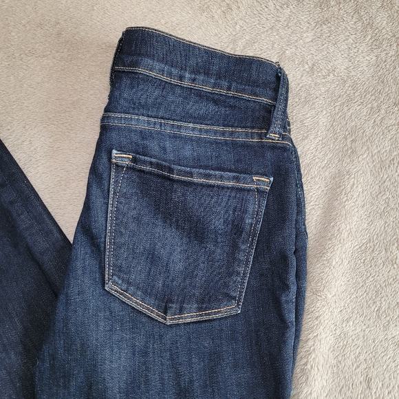 Frame Le Skinny de Jeanne Indiana Square distressed jeans size 26 - Picture 3 of 13